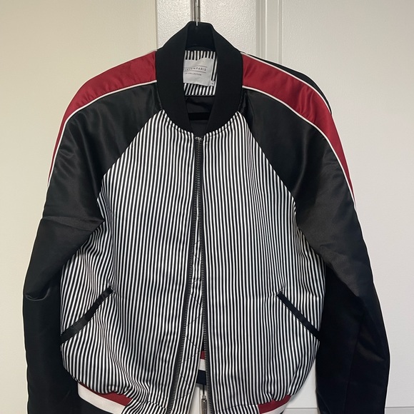 Eleven Paris striped bomber jacket - Picture 1 of 4